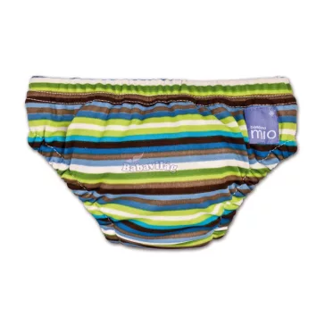 Bambino Mio Úszópelenka Brown stripe