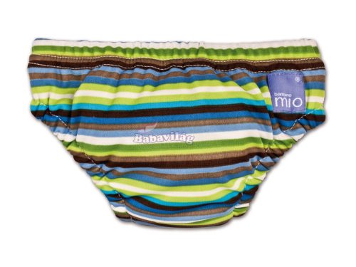 Bambino Mio Úszópelenka Brown stripe