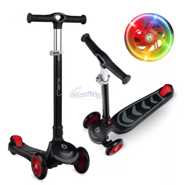 MoMi Vivio 3 kerekű roller - fekete