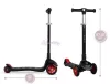 MoMi Vivio 3 kerekű roller - fekete