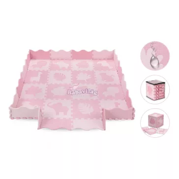 Momi Zawi szivacs puzzle pink