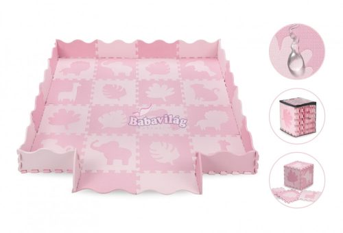 Momi Zawi szivacs puzzle pink