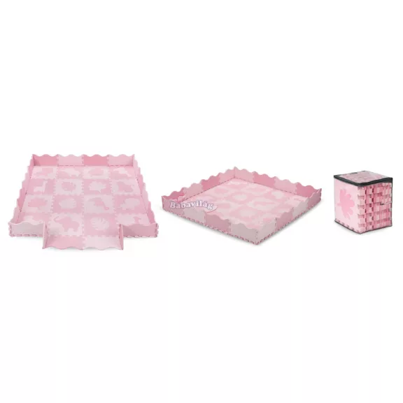 Momi Zawi szivacs puzzle pink