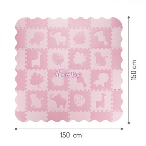 Momi Zawi szivacs puzzle pink