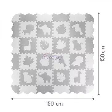 Momi Zawi szivacs puzzle szürke