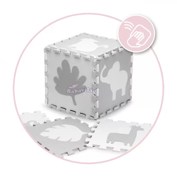 Momi Zawi szivacs puzzle szürke