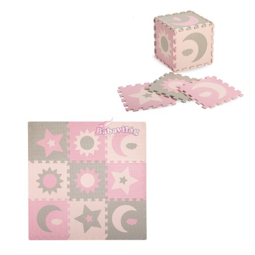 Momi Nebe szivacs puzzle pink