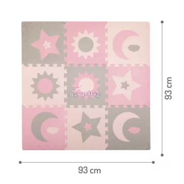 Momi Nebe szivacs puzzle pink