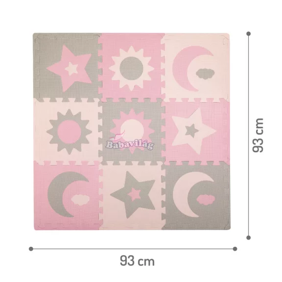 Momi Nebe szivacs puzzle pink