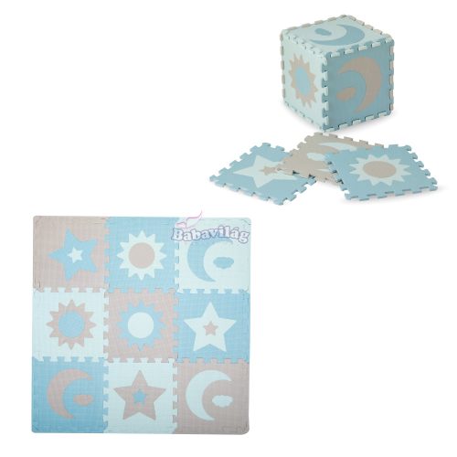 Momi Nebe szivacs puzzle kék