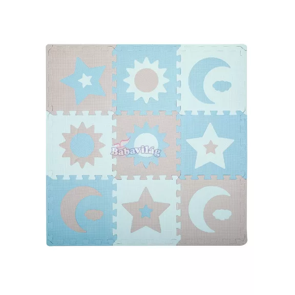 Momi Nebe szivacs puzzle kék