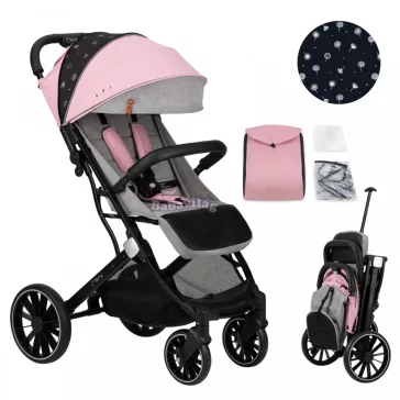 MoMi Estelle Dakar sport babakocsi - pink
