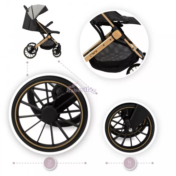 MoMi Estelle Dakar sport babakocsi - Leopard