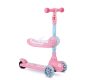 Momi Kiuru 2in1 roller és futóbicikli pink