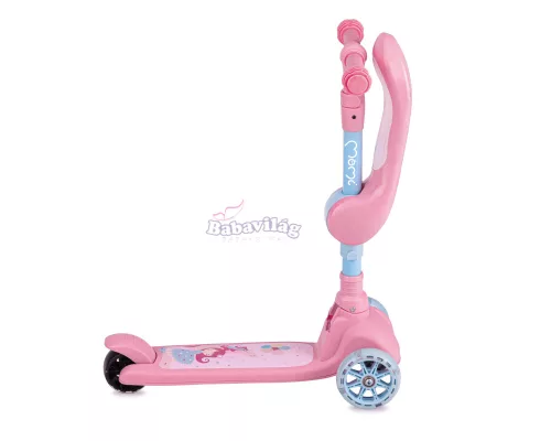 Momi Kiuru 2in1 roller és futóbicikli pink
