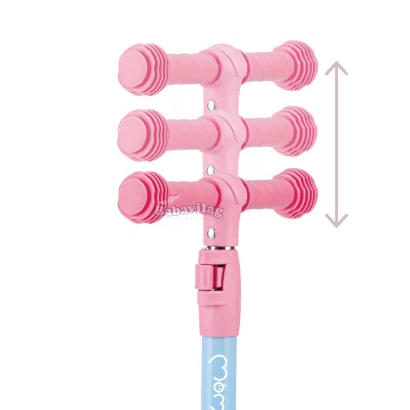 Momi Kiuru 2in1 roller és futóbicikli pink