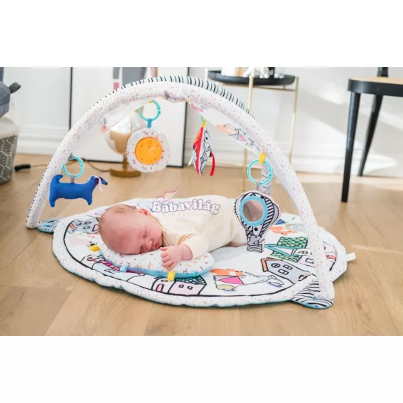 Qkids City  játszószőnyeg labdákkal