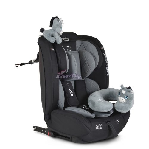 Moni ISAFE isofix autósülés  76-150cm SZÜRKE 