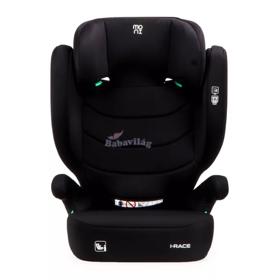 MONI I-Race gyerekülés 100-150cm isofix - fekete