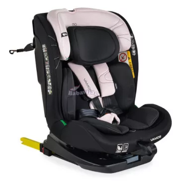 MONI VAMOS 360 fokban forgatható gyerekülés 40-150cm pink