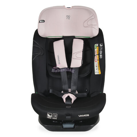 MONI VAMOS 360 fokban forgatható gyerekülés 40-150cm pink