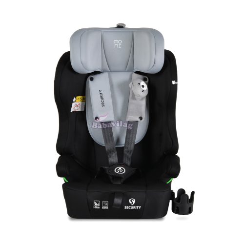 Moni SECURITY gyerekülés 76-150cm isofix - Szürke