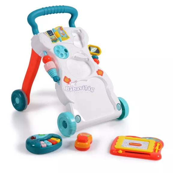 Toys Dreams járássegítő műanyag 2in1 kék fogantyúval 