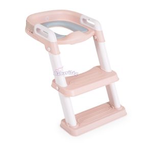 LIFTY lépcsős WC szűkítő kapaszkodóval Pink