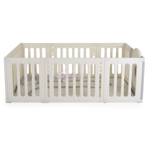 MONI Cubby Land óriás kerítés, karám játszószőnyeggel és 50 db színes labdával 