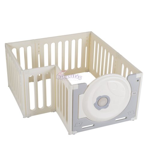 MONI Cubby Land óriás kerítés, karám játszószőnyeggel és 50 db színes labdával 