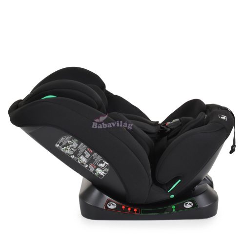 Moni Aventura I-Size gyermekülés 40-150 cm - fekete