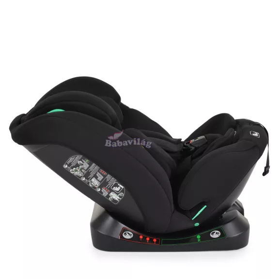 Moni Aventura I-Size gyermekülés 40-150 cm - fekete