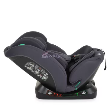 Moni Aventura I-Size gyermekülés 40-150 cm - szürke