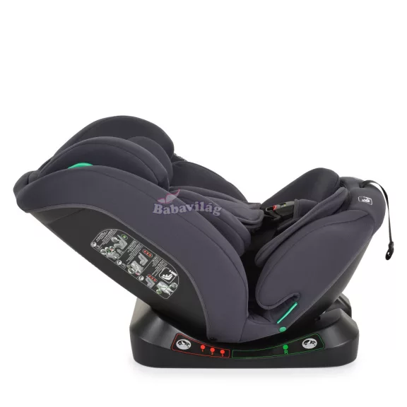Moni Aventura I-Size gyermekülés 40-150 cm - szürke
