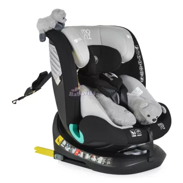   Moni Serengeti i-Size Isofix gyermekülés (40-150 cm) - Szürke 