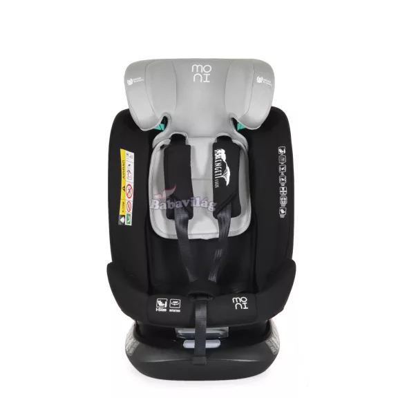 Moni Serengeti i-Size Isofix gyermekülés (40-150 cm) - Szürke 