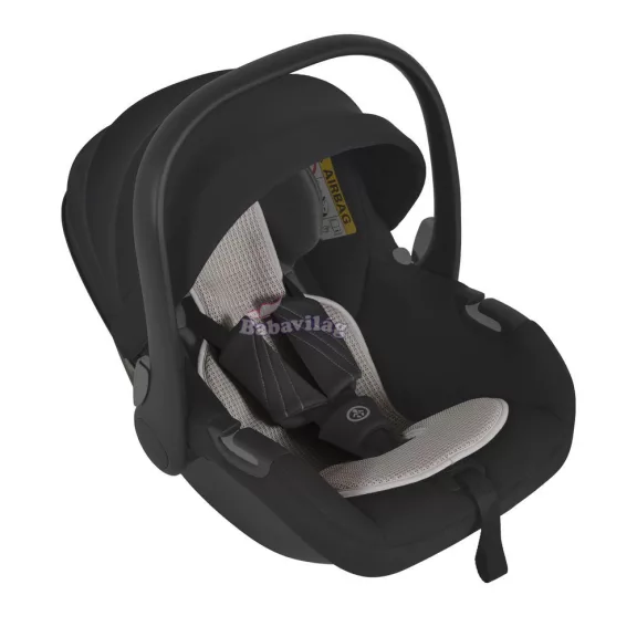 AIRLUXE autós hordozó párna, izzadásgátlós 40-87cm SZÜRKE 