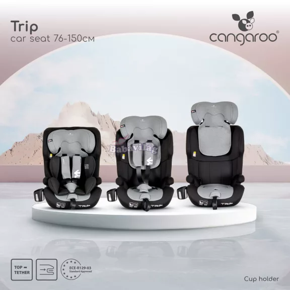 Moni TRIP I-Size gyerekülés 76-150cm isofix  PINK 