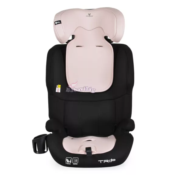 Moni TRIP I-Size gyerekülés 76-150cm isofix  PINK 