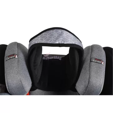 Cangaroo Shelter fejtámasz ergonomikus fekete 