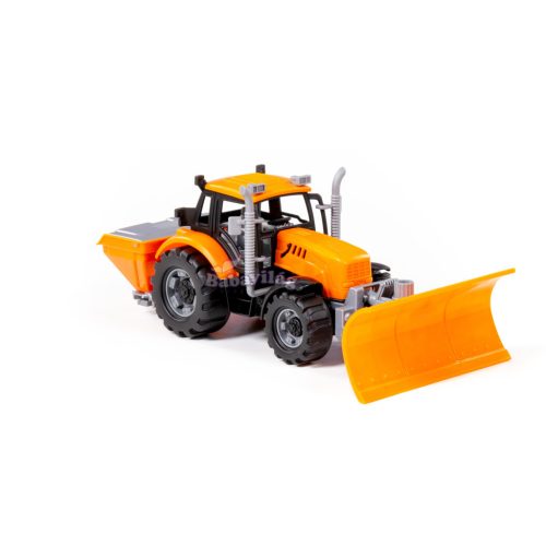 Lendkerekes, hókotró traktor SÁRGA 