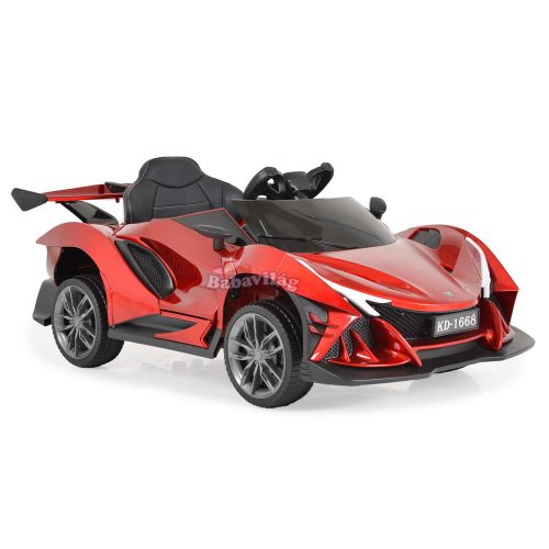 MONI BO flash elektromos sport autó metál piros 