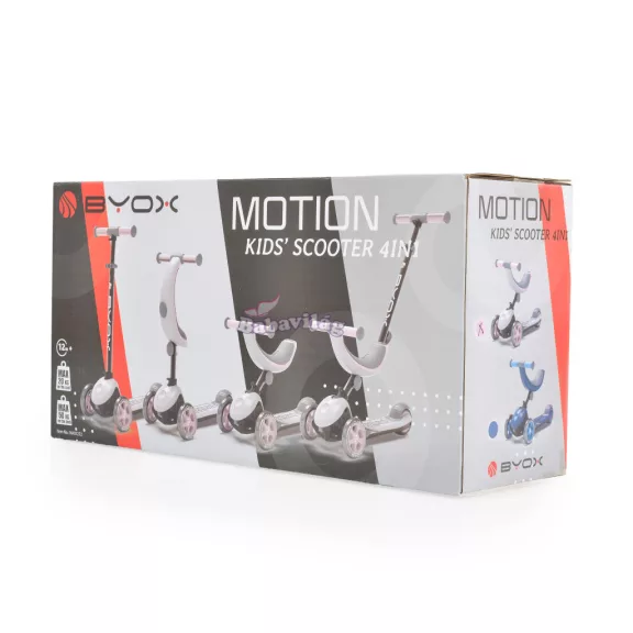 MOTION 4in1 multifunkciós átalakítható roller, 20-50kgig KÉK