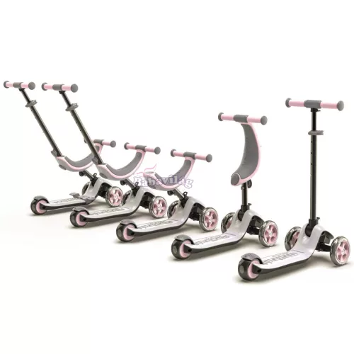 MOTION 4in1 multifunkciós átalakítható roller, 20-50kgig PINK 