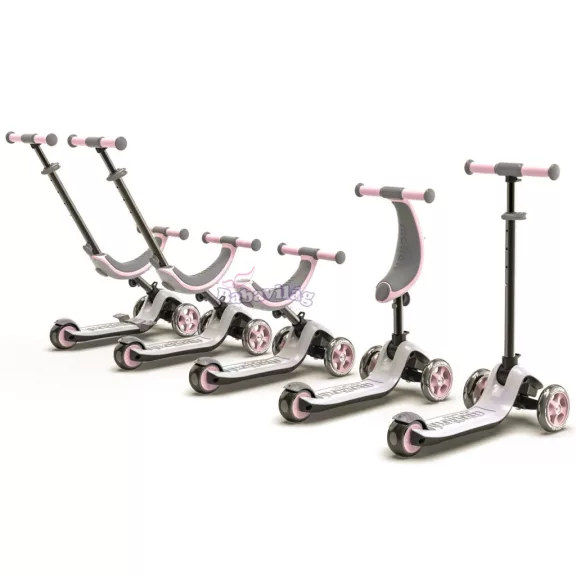 MOTION 4in1 multifunkciós átalakítható roller, 20-50kgig PINK 