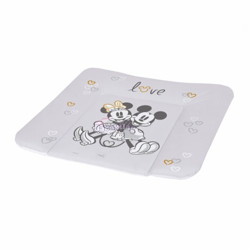 85 x72 Puha Pelenkázó lap - Mickey és Minnie szürke