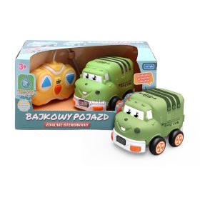 Mesebeli távirányítós jármű - zöld