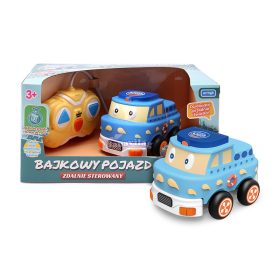 Mesebeli távirányítós jármű kék