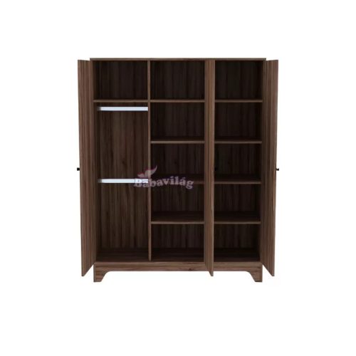 Nest Walnut 3 osztású szekrény