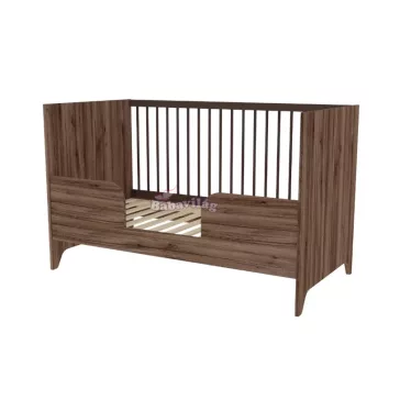 Nest Walnut átalakítható 140-es babaágy 